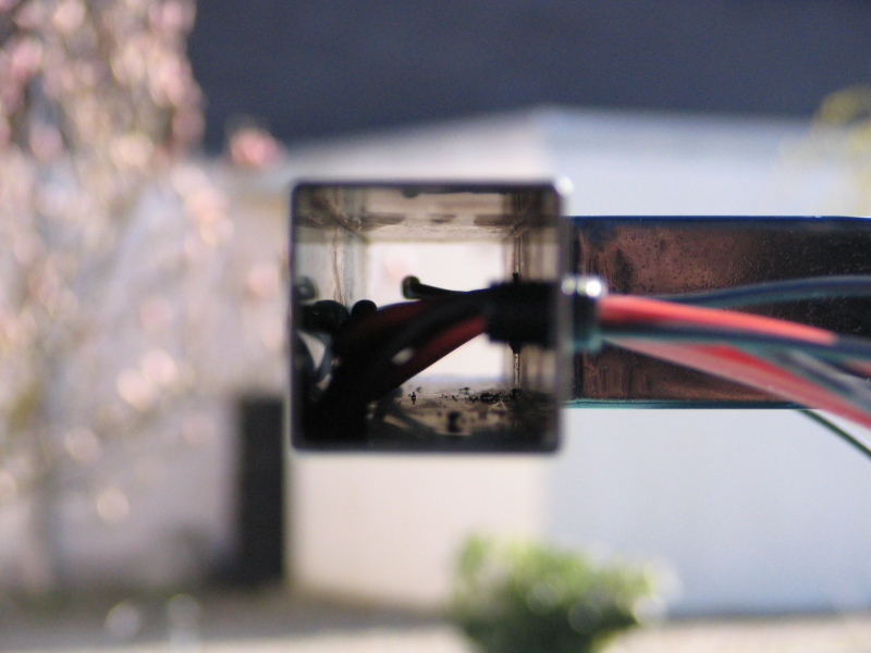 Blick in den Pre-Stage Ausleger