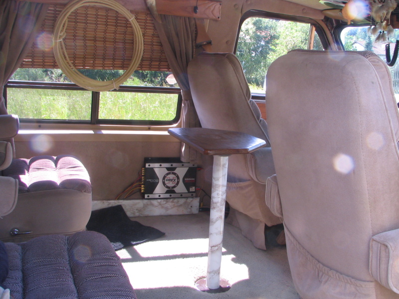 Innenraum vorderer Bereich