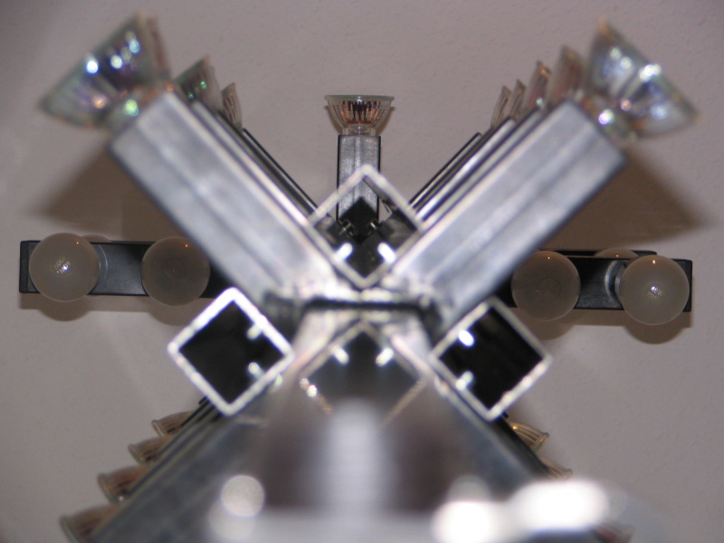 Blickrichtung vom Fuß nach oben: fehlen nur noch die Profilabschlüsse