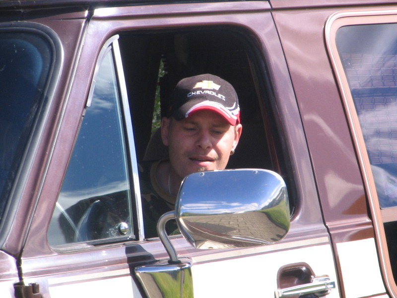 Markus mit seinem CHEVROLET Van G 20