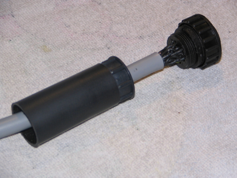 Schrumpfschlauch anbringen