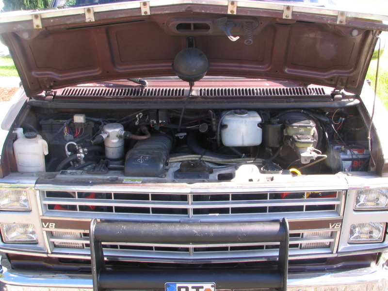 Teilansicht Motor Mitte