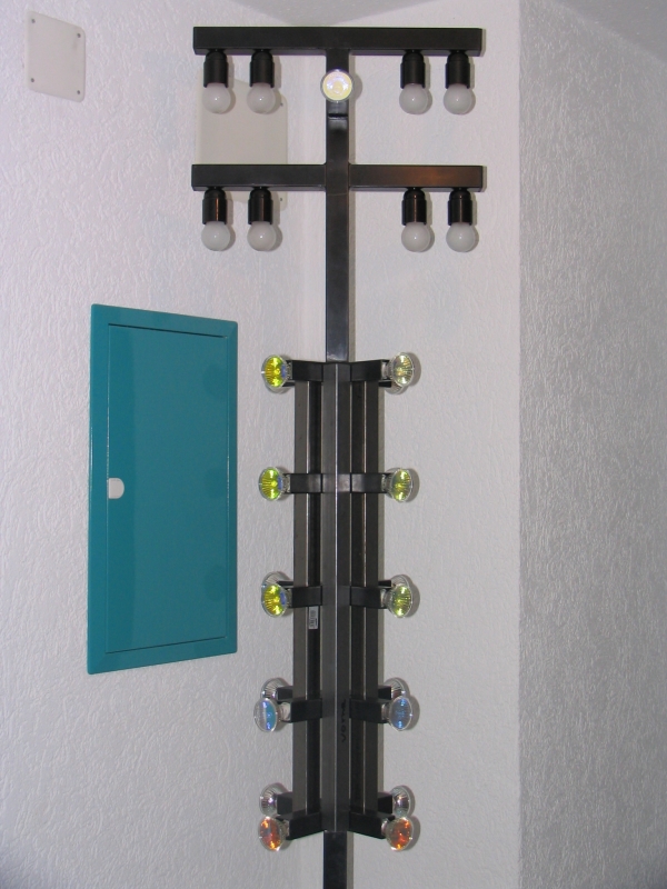 X-mas tree ist fertig aufgebaut